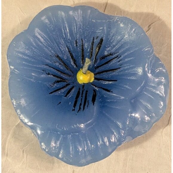 NOS Floating Candles Flowers Home Interiors Pansies Set Of 6 Garden Party Vtg - Picture 11 of 16